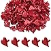 XGNG 200pcs Red Heart Studs Decorative Scrapbooking for Crafts