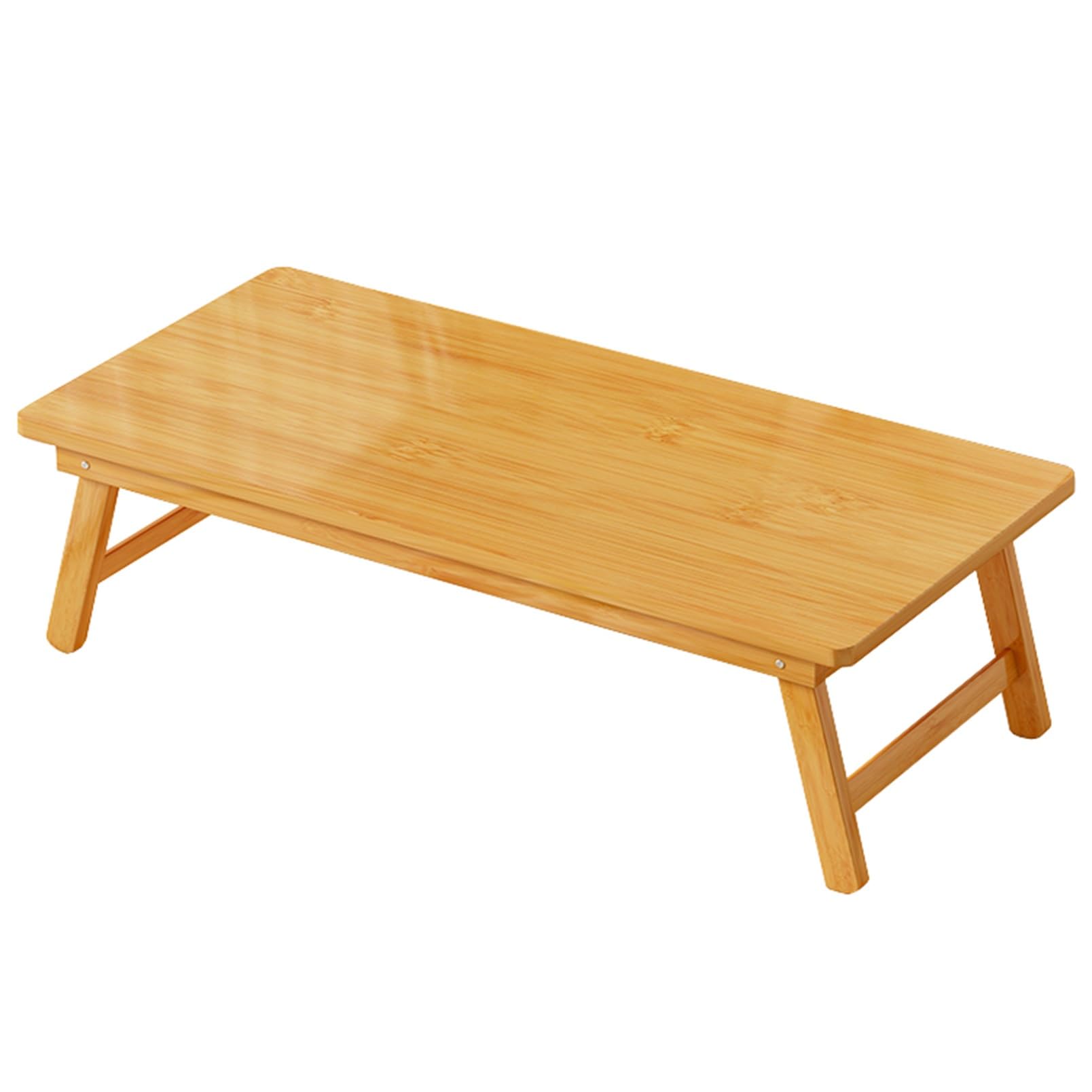 Table basse pliante style tatami en bois pour chambre et bureau