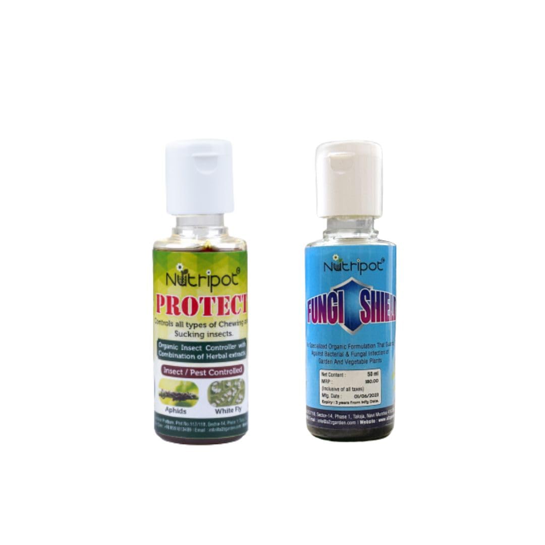 Protection combo Nutripot Protect 50ml + Fungi shield 50ml (B0CHR6SJYG) Amazon Price History, Amazon Price Tracker