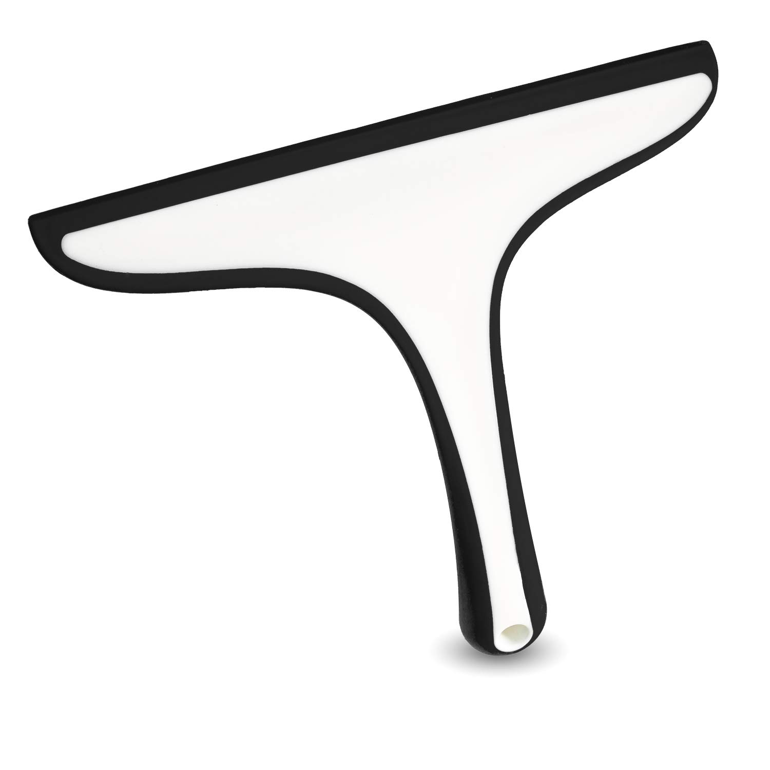 SEALIS Raclette Douche 25,5 Cm Noir | Raclette Vitre Salle De Bain Anti-Traces, Anti-Calcaire, Universelle Pour Cabine, Miroir, Carrelage Et Fenêtre