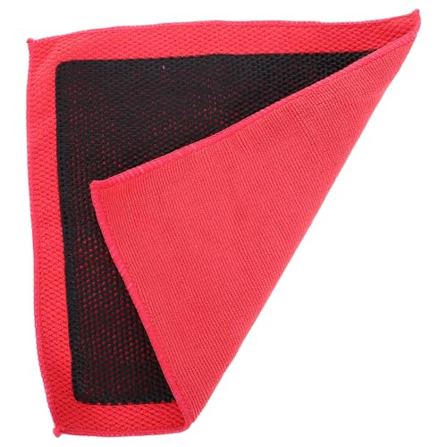 Serviette d'argile volcanique rouge SHINEOFI pour nettoyage et séchage de voiture