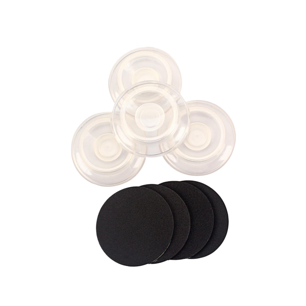 Levemolo Piano Foot Pads 4pcs D11 Plastic Caster Cups Grand Piano Mats Non-slip Noise Absorbent