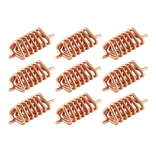 Image of Copper Spring (Set-9) || Anticlock Wise Spring || Vastu Spring Remedy || Vastu Remedy || Direction-South Easte, SSE, South ||