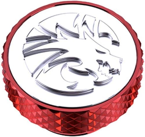 Miniatura 4 de Bykski G 1/4in. Tapón de parada con logotipo de dragón moleteado (B-PD5-DG) - Plata