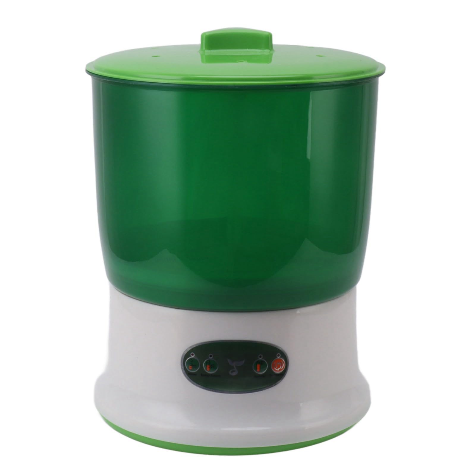 Máquina de Brotes de Soja, Diseño de Doble Capa de Gran Capacidad, Adecuada para Hacer Brotes de Soja, Fideos y Verduras Encurtidas (Enchufe europeo 220V)