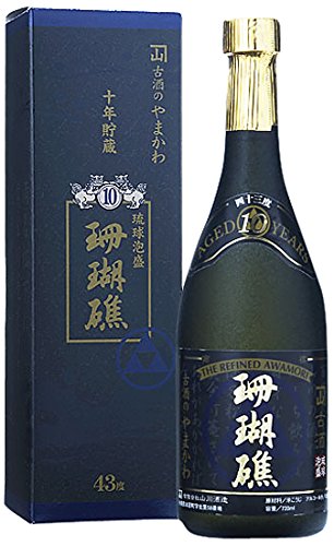未開栓 珊瑚礁 本場泡盛 古酒 10年 720ml 43度 沖縄 琉球 Amazon.co.jp: 珊瑚礁 古酒 10年 43度 720ml [ 焼酎 沖縄県 ] : 食品