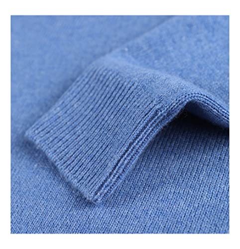 Pull cachemire homme col mi-haut | Isolation thermique en laine épaisse