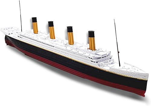 THEROLLER3D RMS Titanic Model Ship 1 pie de largo montado, históricamente preciso, réplicas Titanic