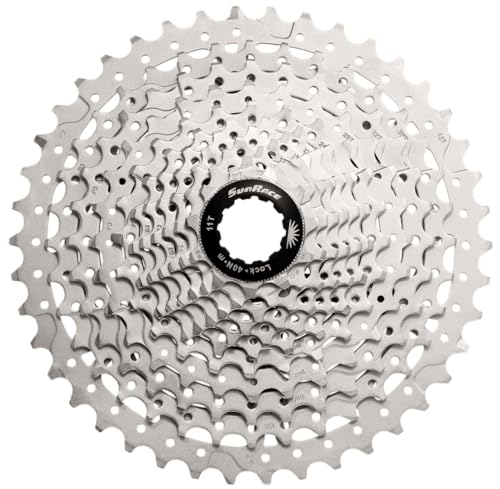 Cassette Sunrace MS3 11-46 Plata 10v