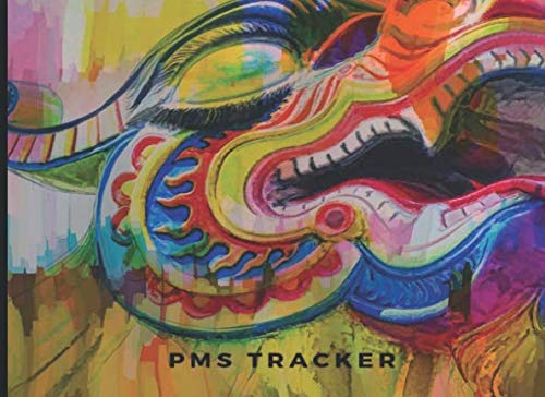 PMS Tracker: Monthly Period Carnival Dragon Head Menstrual Logbook ...