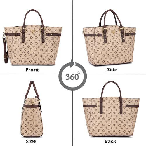 Image of Lavie Signature Women's LS Montreal Tote Bag for Women | Tote Handbag for Work | Ladies purse | Stylish Shoulder Bag | Gift for Women