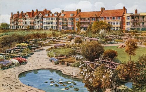 Tableau toile Rock Gardens Skegness pour habiller un grand mur vide