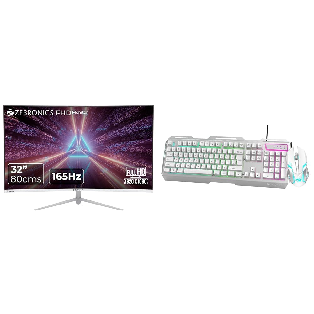 ZEBRONICS AC32FHD 32 inch Curved Gaming Monitor - Image 1