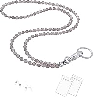 Vista 72 de Cordón para mujer, cordones con cuentas para tarjetas de identificación, soporte para profesores, llavero y correa para collar para mujeres y niñas