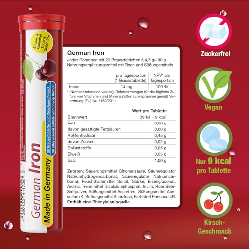 Brausetabletten Sortimentmix T&D Pharma - 12x20 = 240 German Brausetabletten - Vitamine und Mineralien in fruchtigen Geschmäckern - Made in Germany 5