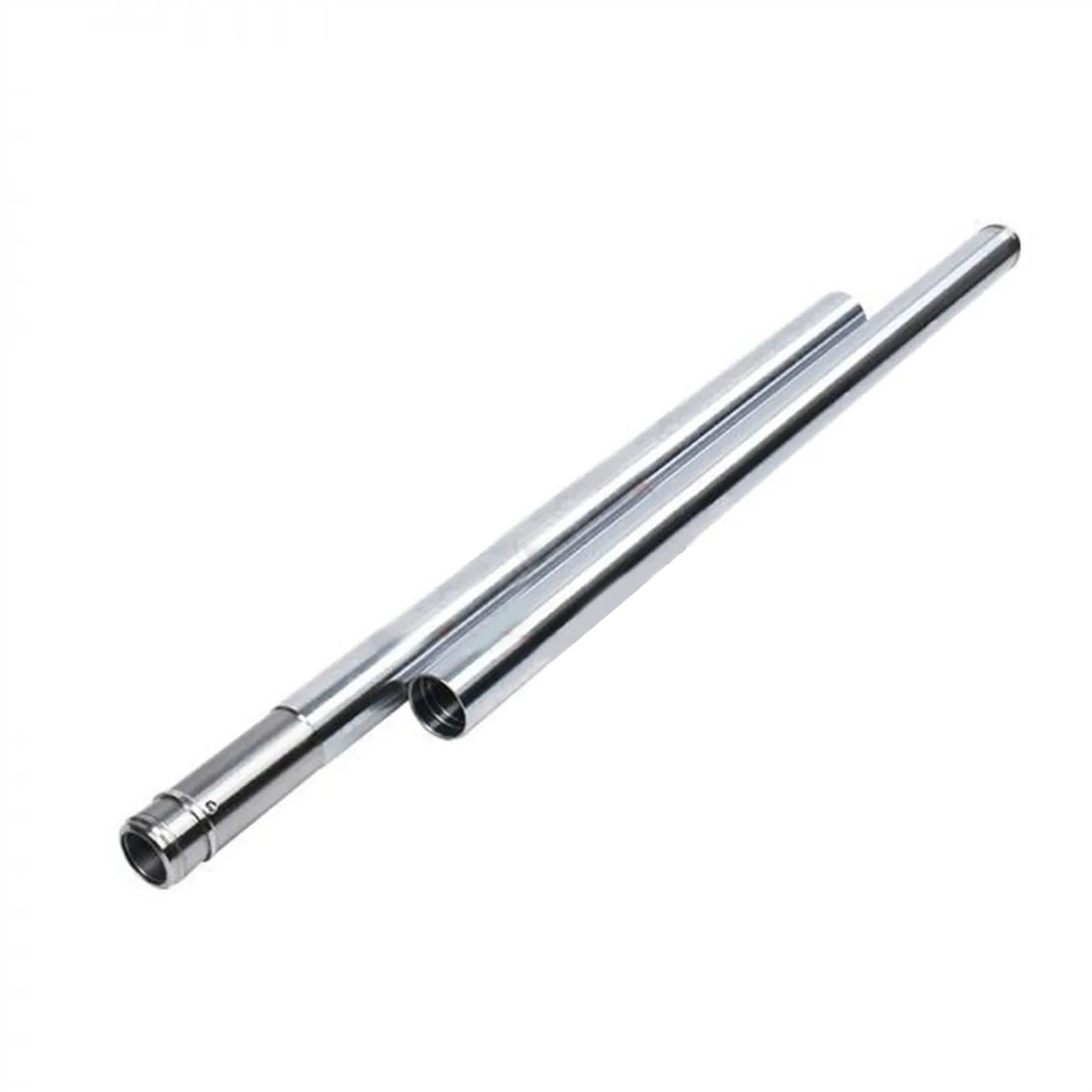 Woodey One Color Front Fork Inner Tubes 1 Pair Shock Pipes Silver For Suzuki Gs250fw Gj71a Bars Suspension