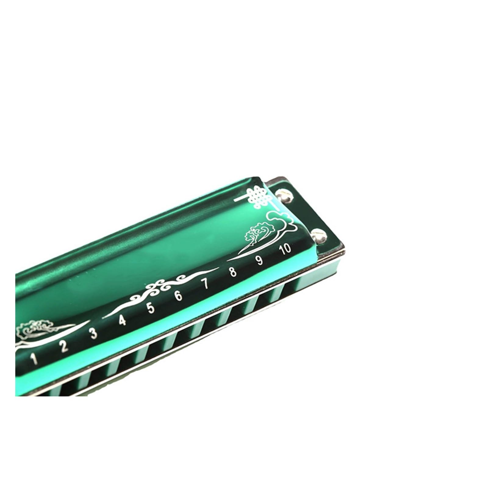 Mundharmonikas 10-Loch-Mundharmonika, Die EIN Professionelles Mundharmonika-Musikinstrument Spielt