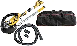 Lixadeira de Parede Menegotti MLP 710H 710W 127V | Braço Extensível até 1,8m, Velocidade Ajustável, Cabeça Articulada para Cantos e Superfícies Curvas | Uso Profissional