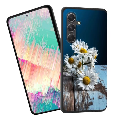 Coque Galaxy S26 en TPU silicone souple à motif marguerite
