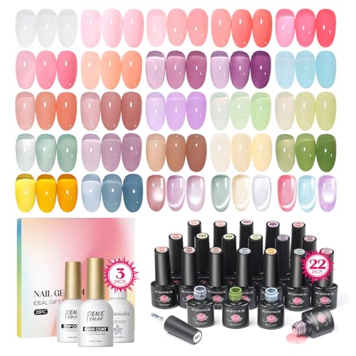 PEACECOLOR Jelly Gel Set