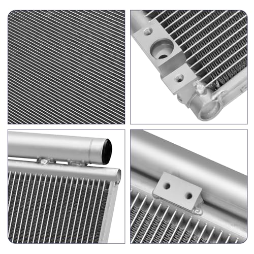 Image of Air Conditioning A /C Condenser Compatible with Toyota 4Runner Lexus GX470 2003-2009 4.0L 4.7L # 3282, 8846035150, 8846135150