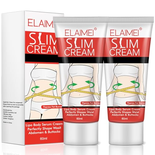 Hot Cream, 2 pack Slimming Cream-Body Fat Burning...