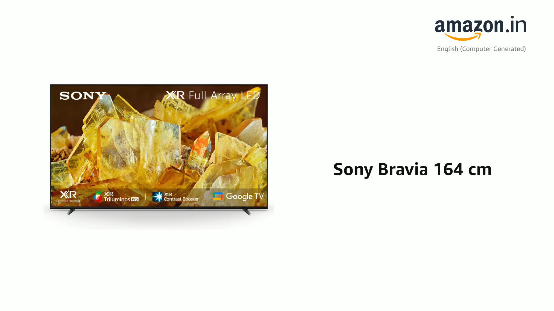 Sony Bravia 164 cm (65 inches) XR Series 4K Ultra HD Smart Full