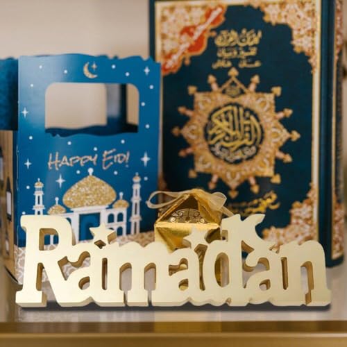 Cadeaux Ramadan et ornement de table Eid Mubarak pour offrir aux proches