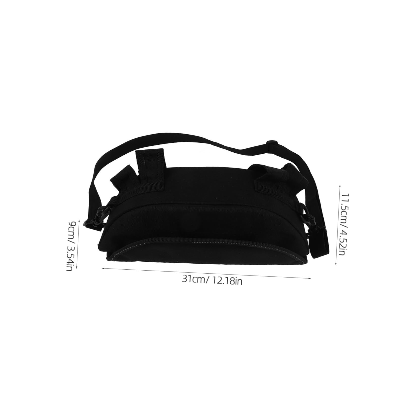 Bolsa Delantera de Motocicleta Multifuncional para Teléfono y Billetera Tejido Estable para Manillar