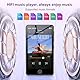 AGXOV 4,02-Zoll Touchscreen MP3 Player, 80GB Musik-Player with WLAN und Bluetooth, Android MP4-Player mit Spotify, Amazon Music, Deezer, FM-Radio, Sprachrecorder, E-Book-Reader (schwarz)