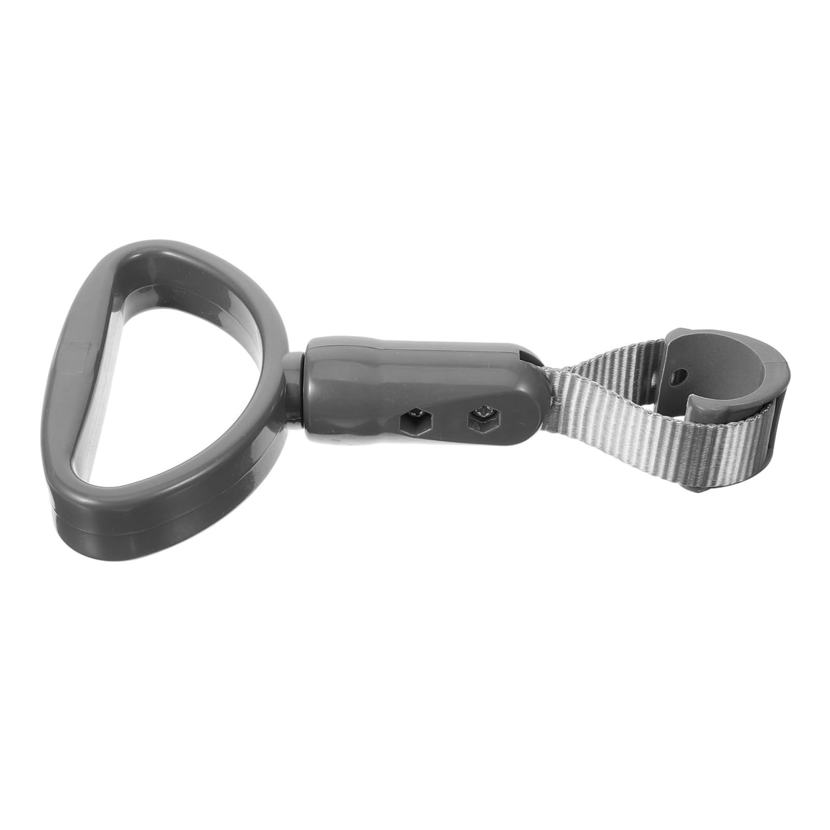 FRCOLOR Semicircle Handles Rear Bumper Warning Ring Subway Handle Ring Bus Semicircle Handle Car Drift Charm Car Handle Loop Handle for Bus Heart-Shaped Elder Plastic Abs Grab Handle