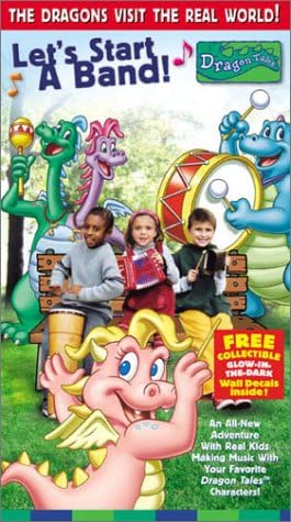 Dragon Tales - Let's Start a Band (With Collectible Sticker Set) [VHS]