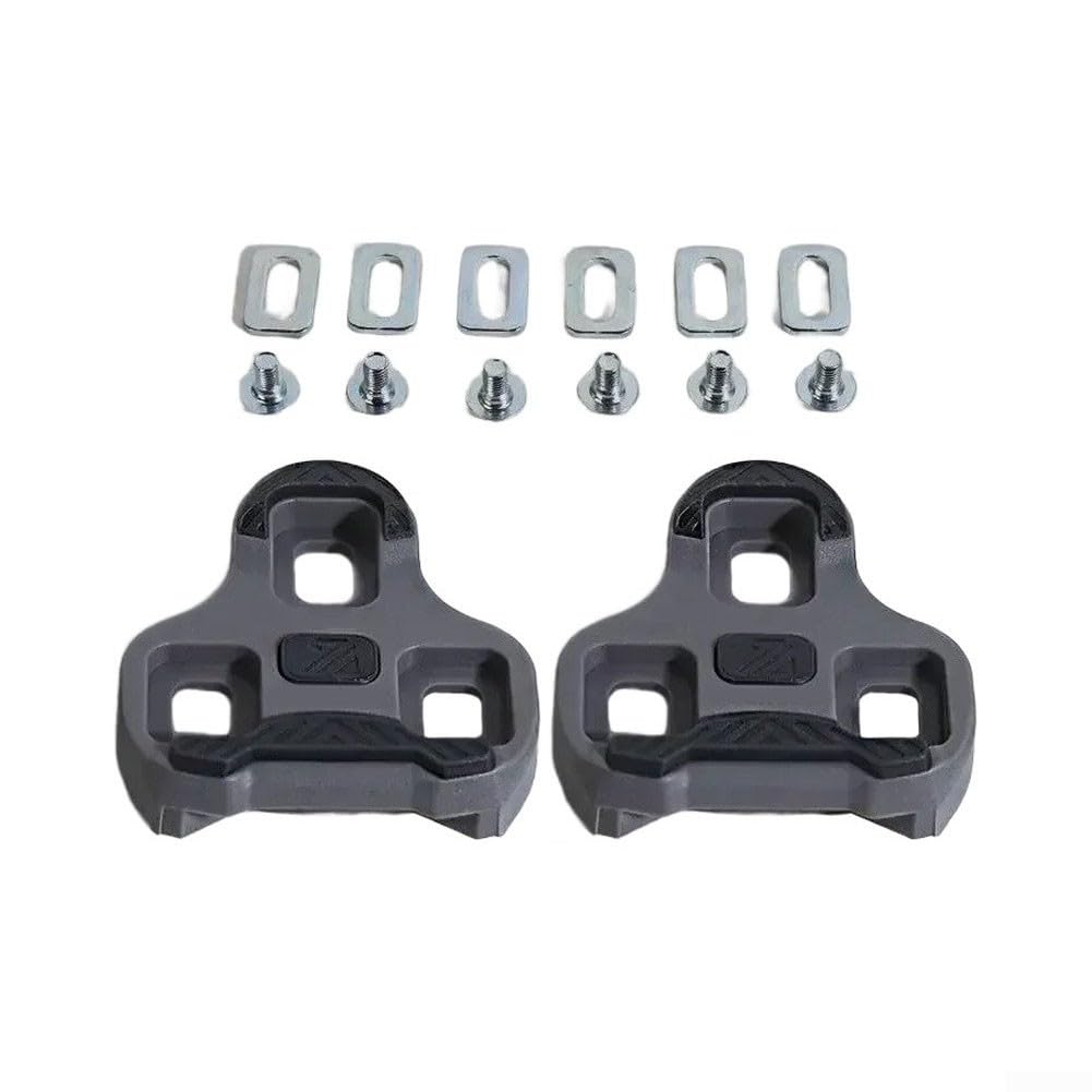 Tacchette per Pedali da Bicicletta, Sistema a 3 Fori per Bici da Strada, Angolo di flottaggio 0/4.5/9, per Scarpe e Biciclette da Mountain Bike.