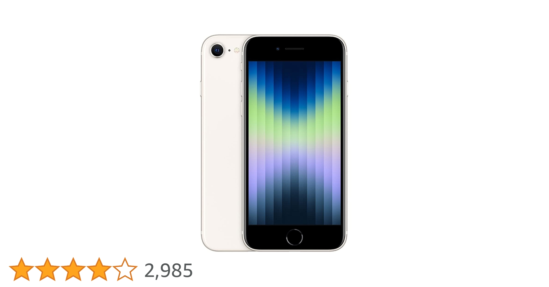 Apple iPhone SE 3rd Gen, 256GB, Starlight - Unlocked