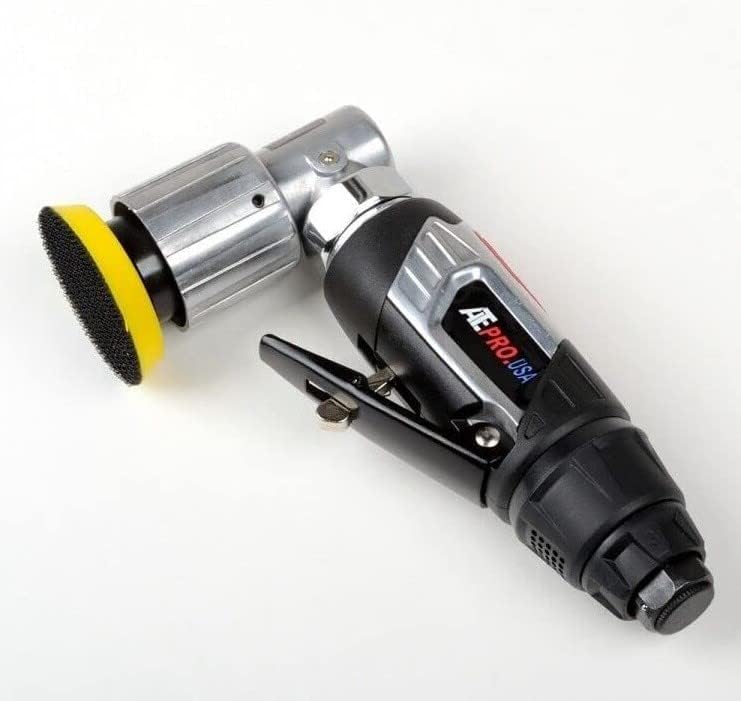 For Mini Right Angle Air Power Powered DA Sander Dual Action Tight Space