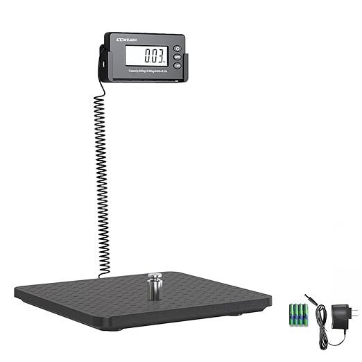 Báscula postal digital ultrafina 440 lb con pantalla LCD miniatura 3