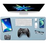 ❀ Large Application: Une surface confortable et lisse peut être un tapis de souris et un bloc-notes, est un excellent compagnon pour tous les types de souris, idéal pour votre bureau, table de jeu, table d'étudiant, table à manger, siège à thé, etc.