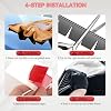 AUTOXBERT Front Bumper Scrape Guard, 8 PCS Car Anti-Skid Kit, Chassis Anti-Scratch DIY Protector for Cars with Pre-Attach