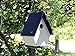 JCs Wildlife Recycled Poly Lumber Wren Chateau Birdhouse - Handmade in the USA - Perfect for Wrens, Chickadees, and Warblers! (White/Blue)