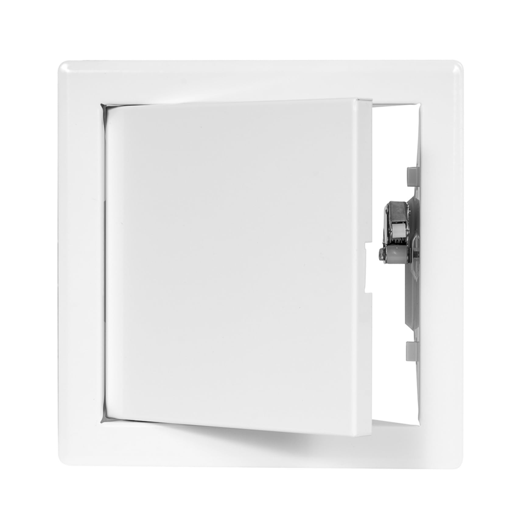 Armar Trading Ltd White Metal Access Panel 150Mm X 150Mm With Concealed Latch Inspection Door Flap