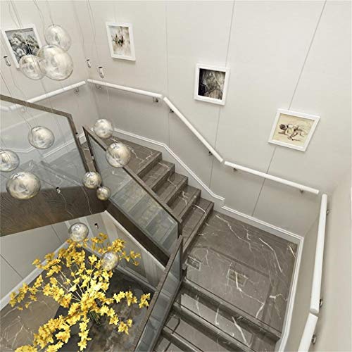 Rotondo 5 cm 30-300 cm Lunghezza. Kit corrimano in...