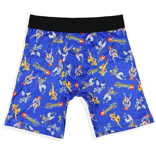 Thundercats Men's Boxer Briefs Classic Cartoon Lion-O Cheetara Tygra Panthro Underwear