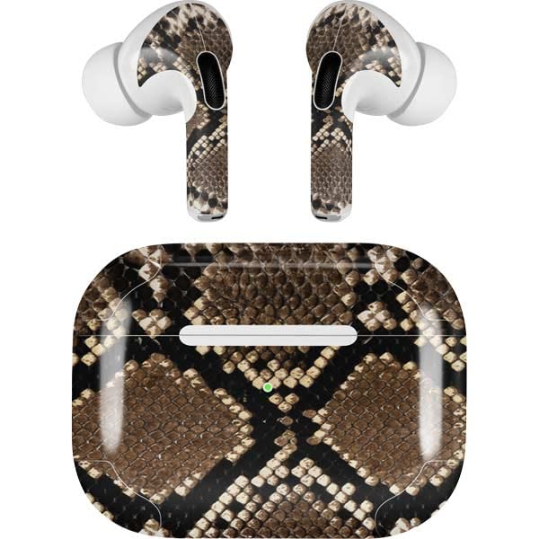 Skinit Decal Audio Skin Compatible with Apple AirPods Pro (2rd Gen, 2022) - Skinit Originally Designed Serpent Design