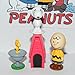 Peanuts Classic Characters Deluxe Party Favors Goody Bag Fillers Set of 13 with 12 figures and Special Decorative Figure with Charlie, Linus, Snoopy, his Dog House and More!