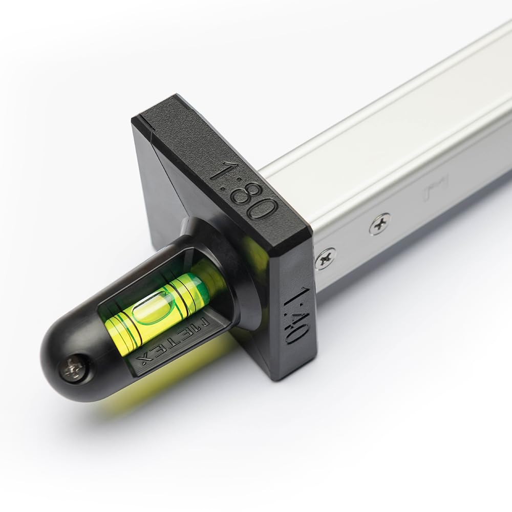 Metex PipeFall - Drainage Soil Pipe Gradient Measuring Tool - No Laser Needed, Silver - Image 2