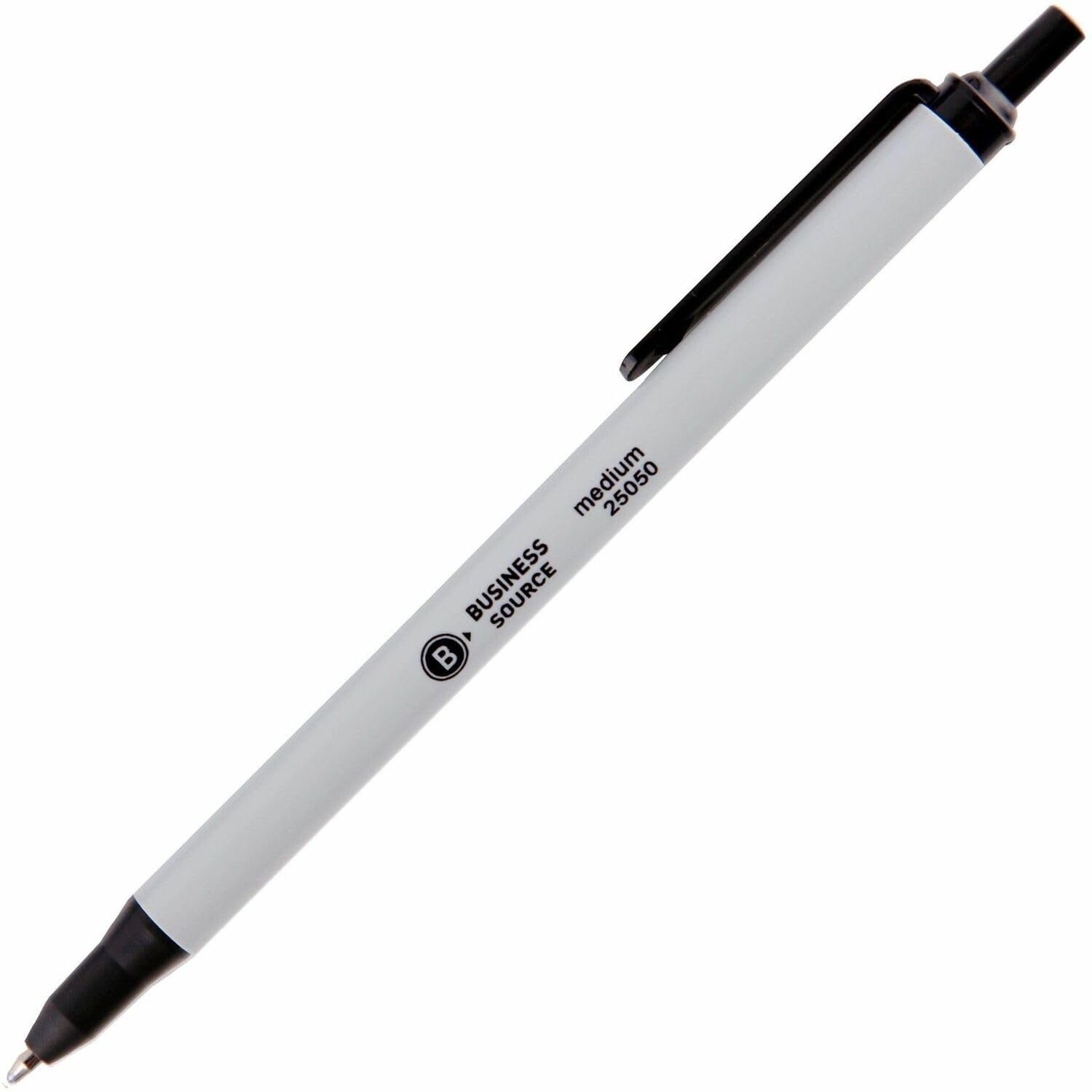 Stylo Bille Rétractable Motif Camion De Pompiers - Encre Noire 0.5 Mm - Prise Confortable, Clip Métal