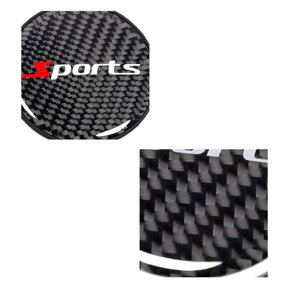 Sottobicchieri Per Auto - 4 Pezzi, PVC Antiscivolo, Diametro 7,6 Cm, Nero, Universali