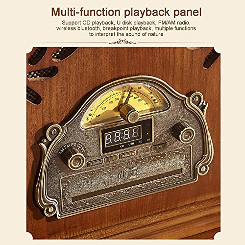 ASEDVG Tourne-disque, gramophone haut-parleur rétro vinyle électrophonographe, lecteur/radio FM/USB/Bluetooth, Eu Happy Life (taille unique) - Les Beatles, Paul McCartney, John Lennon, RIngo Starr, George Harrison ASEDVG Tourne-disque, gramophone haut-parleur rétro vinyle électrophonographe, lecteur/radio FM/USB/Bluetooth, Eu Happy Life (taille unique) – Image 4