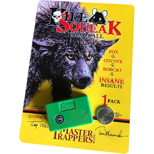Trapping Kill Squeak Trap Bait Digital Caller - Master Trappers Tom Miranda & Tim Wells
