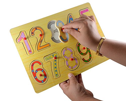 Image of Premium Wooden Puzzle /Kids Educational Toy with Knobs for Children (Combo Set)